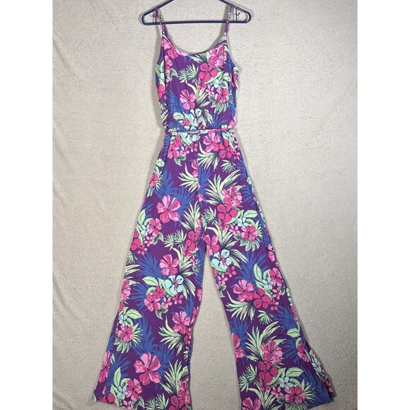 Tori Richard’s Honolulu Women’s Size M Ramsey Jumpsuit Romper Cruise Resort Wear - Picture 1 of 16